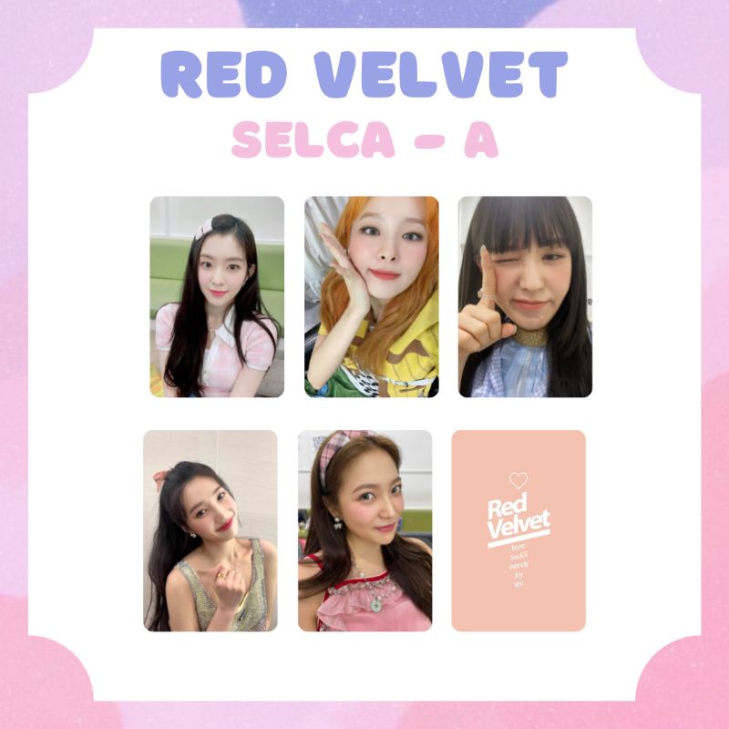 [RED VELVET] PHOTOCARD SELCA RED VELVET #2 ‼️ BACA DESKRIPSI ‼️