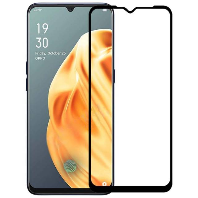 Premium glass oppo a91/ f15/ reno 3 anti gores full cover