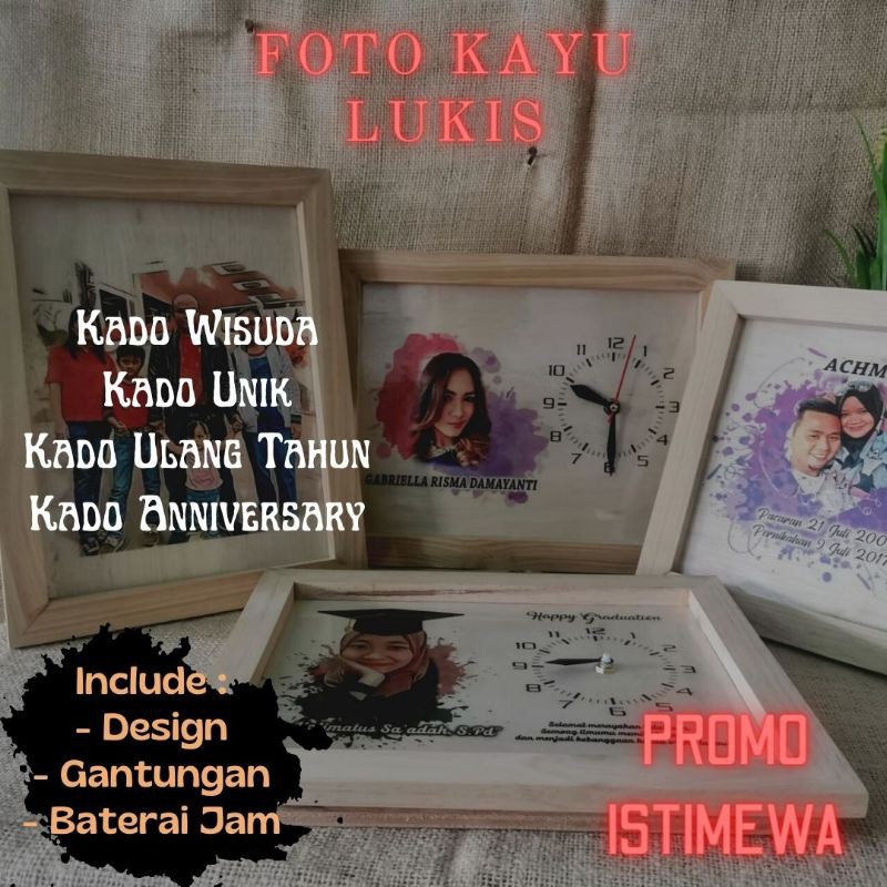 [PROMO ISTIMEWA] Hiasan Dinding Custom Aesthetic Foto Murah Unik Untuk Kamar Tidur