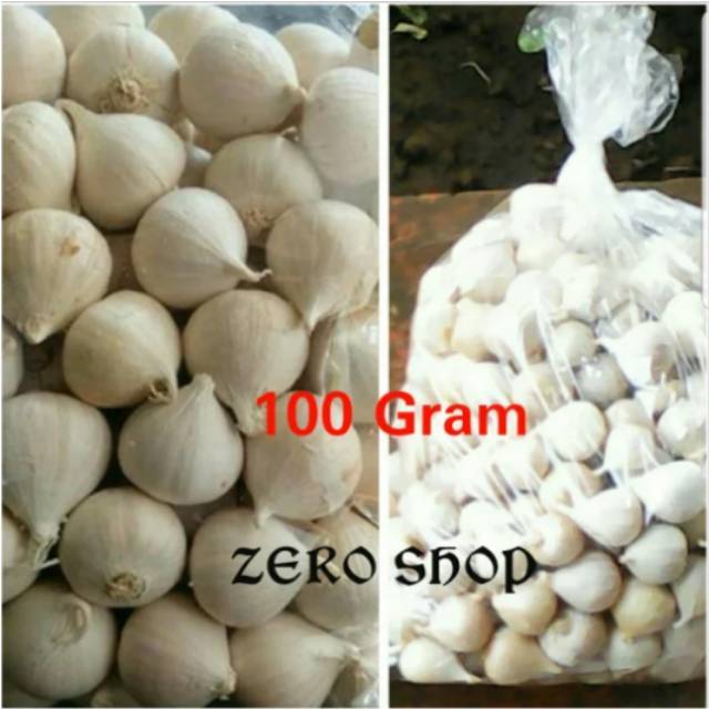 Bawang putih tunggal/Bawang Lanang Alami 100GR