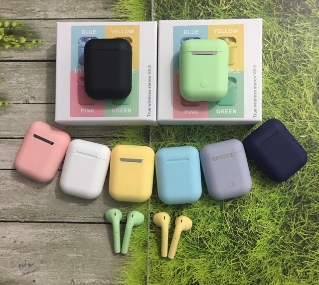 I12 Macaron TWS Headset Bluetooth Wireless