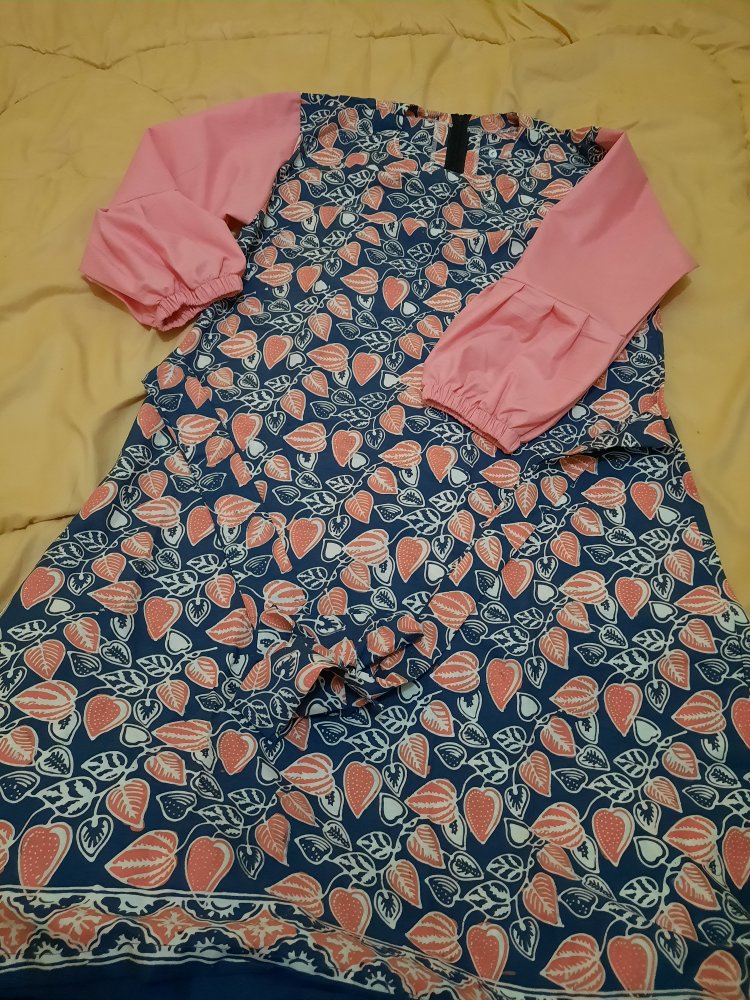 Tunik Roro Ajeng Cap Wonogiren Lengan Balon S M L Xl Xxl