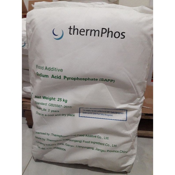 

SAPP sodium acid phyrophospate - perenyah gorengan dan kerupuk