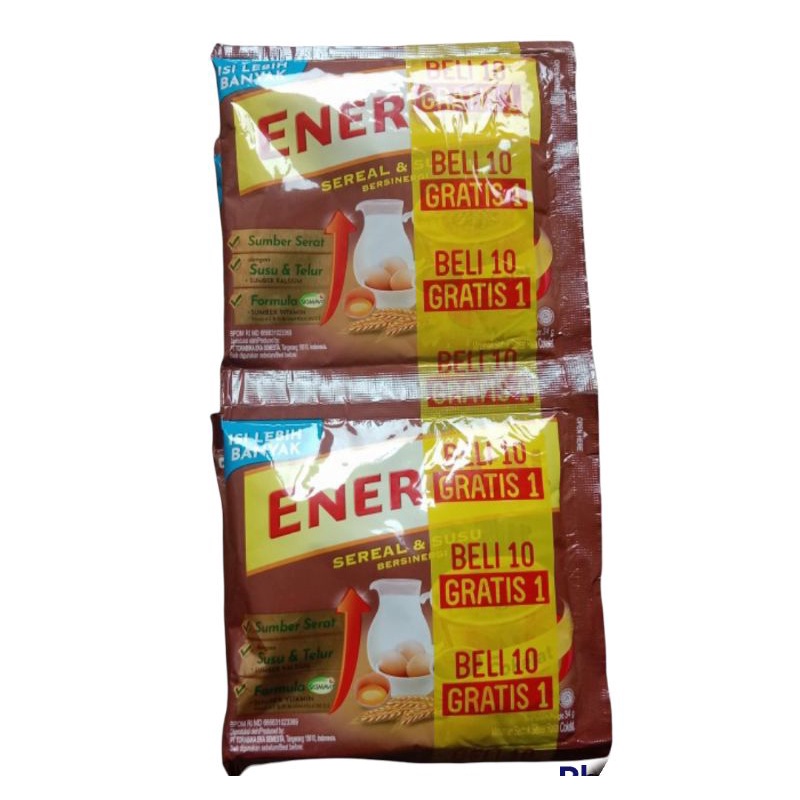 

Energen Rasa Coklat ,Vanilla, 1 Renceng isi 10 Sachet