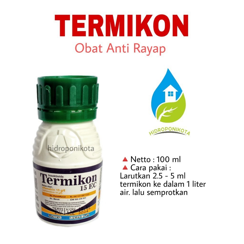 Termikon 100 ML - obat rayap - pembasmi rayap termikon