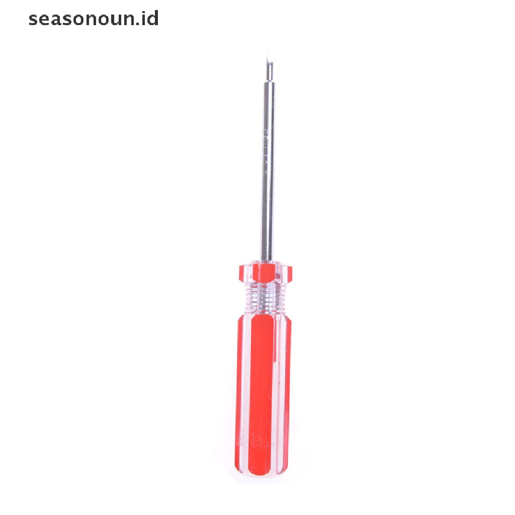 【seasonoun】 Plastic Handle 2.3mm Magnetic Tip Triangle Head Screwdriver .