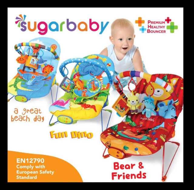 Bouncer Sugar Baby 3 Recline AUDREY BABY SHOP