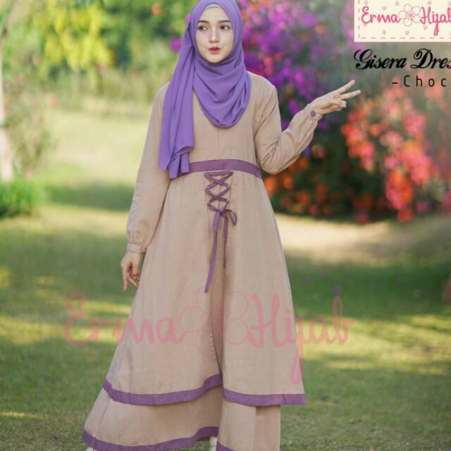 💞GISERA drees ori erma hijab