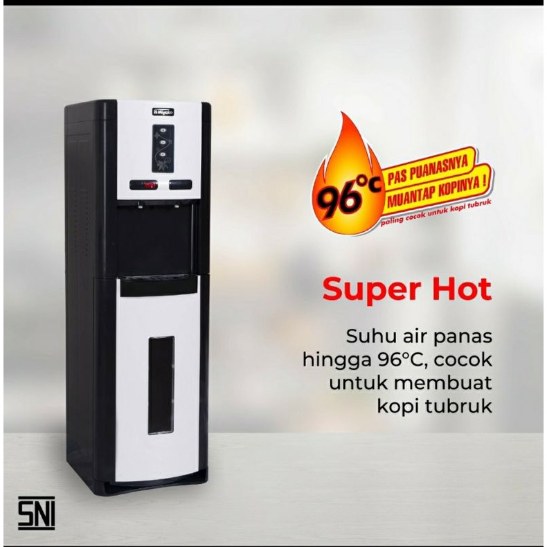 Water Dispenser Galon Bawah Hot n Cool MIYAKO WDP300 - WDP 300 Panas &amp; Dingin 2 kran (EKSPEDISI )