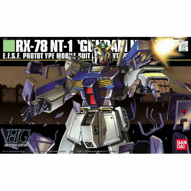 HGUC Gundam RX-78 NT-1 Alex