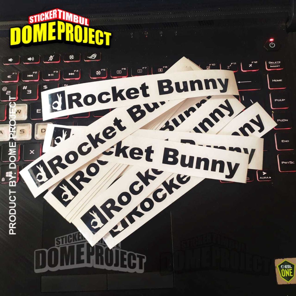 Stiker Cutting ROCKET BUNNY CUTTING STICKER STIKER MOBIL STIKER BODY MOBIL