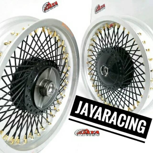 velg ring 14 lebar 250 215 Custom classic Honda C70 Grand sepaket lengkap jari jari seribu plus stel