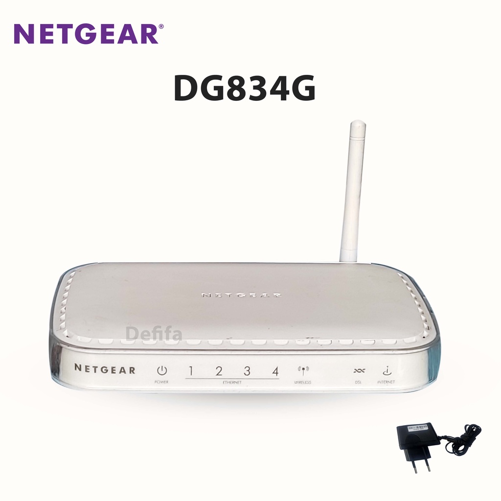 Router Wireless Wifi Netgear DG834G Normal Jaya