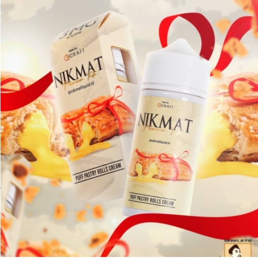 (NEW) NIKMAT PUFF PASTRY ROLLS CREAM 60ML