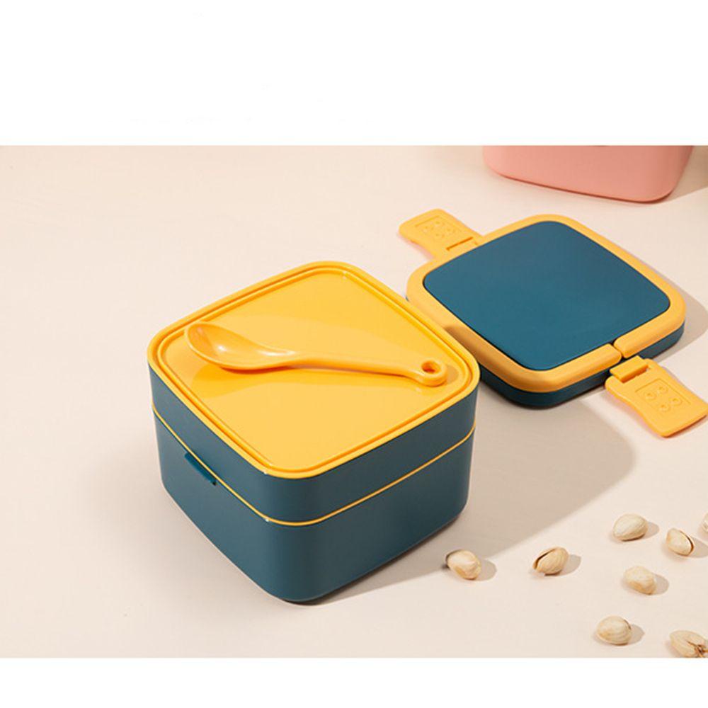 Solighter Lunch Box Anti Bocor Ringan Thermal Insulated Box Tahan Lama 2lapis