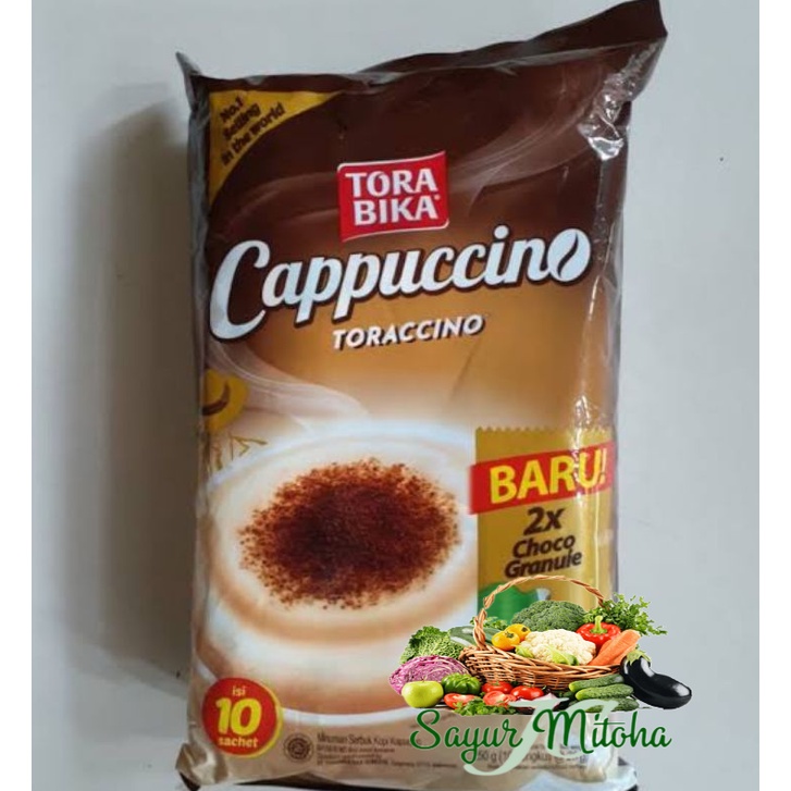 

Torabika Cappuccino Toraccino With Choco Granule 10 x 25 gram