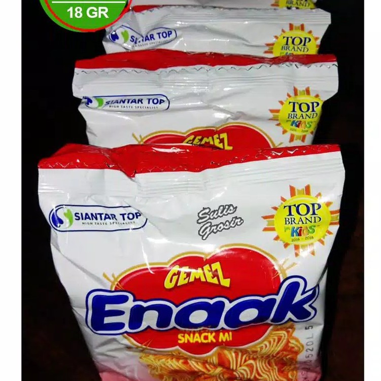 

Mie Gemez Enak 20x18gr