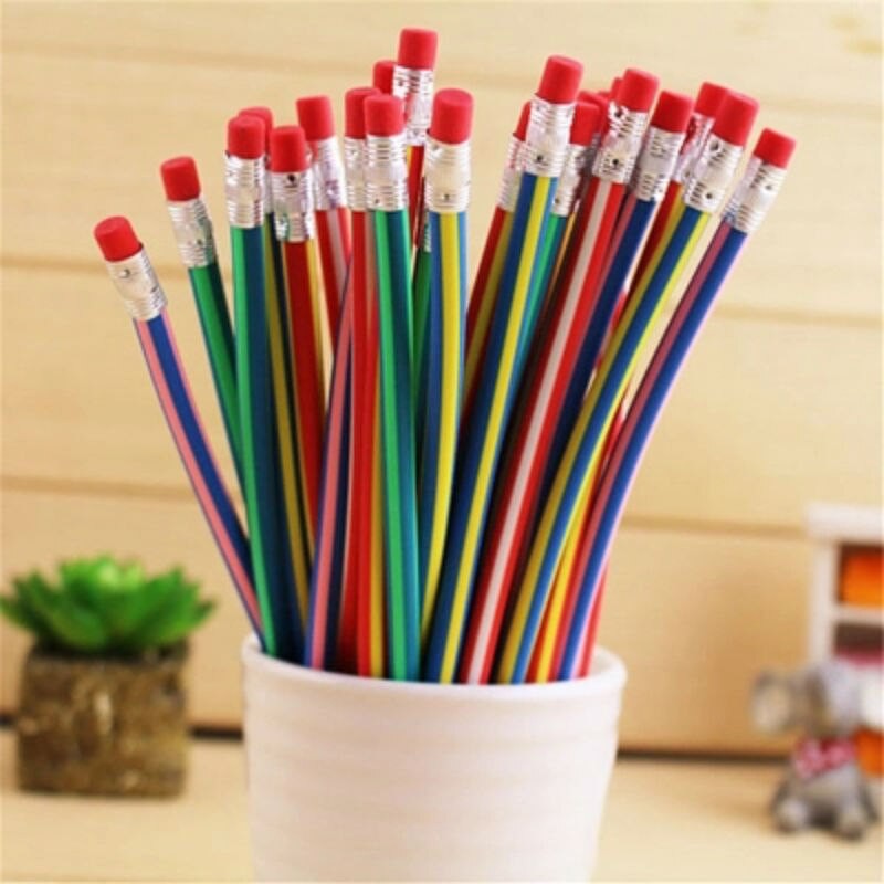 

(20gr) Pensil Lentur Fleksibel Kreatif Magic Warna Anak Sekolah kids souvenir