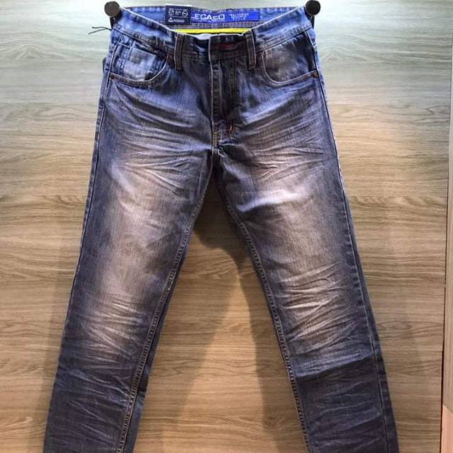  Celana  panjang jeans  pria dewasa  celana  LECASO jeans  pria 