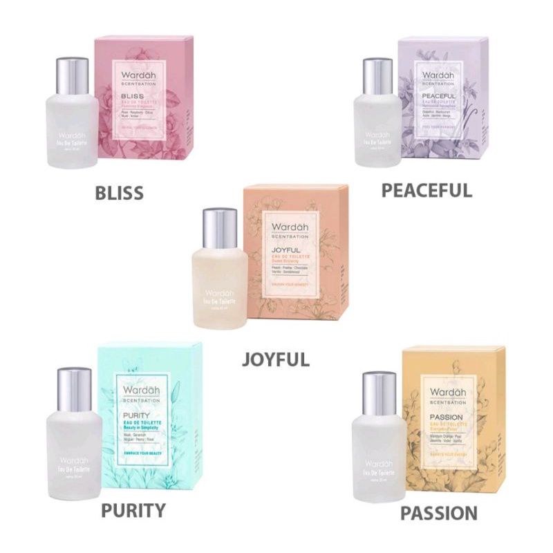 parfum wardah/minyak wangi wardah/wardah scensation