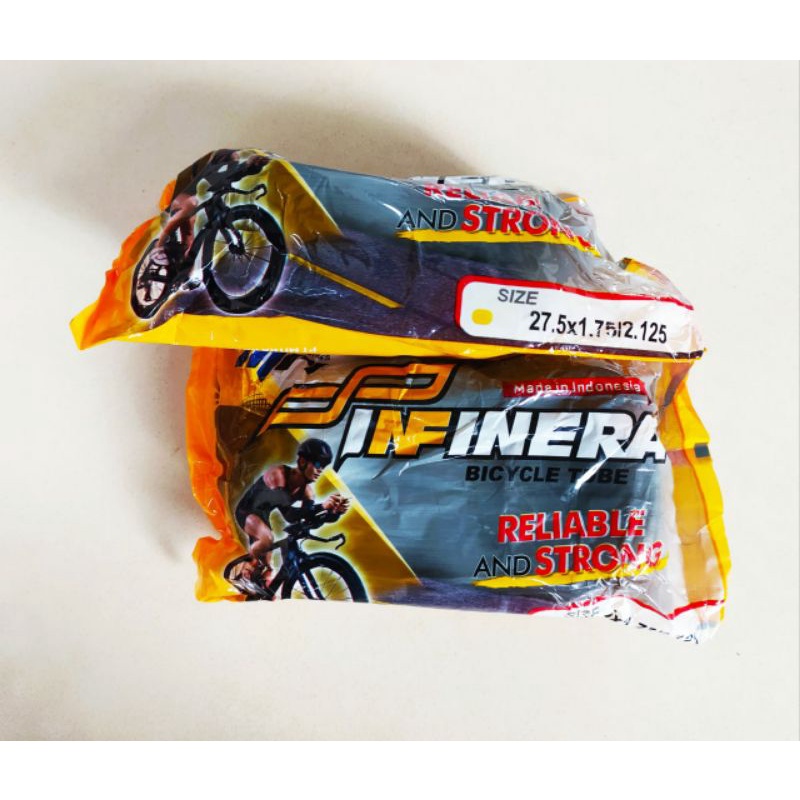 ban dalam sepeda 27.5 x 1.75 / 27.5 x 1.95 / 27.5 x  2.00 / 27.5 x 2.10 / 2.125 / 27.5 x 1.65 infine