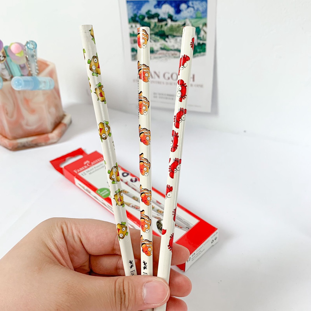 

Pensil 2B Faber Castell Motif Hewan Laut ORIGINAL 1 PCS pencil motif animal pensil ujian komputer lucu unik TERMURAH COD