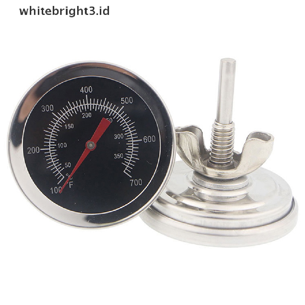 (whitebright3.id) Termometer Oven / BBQ 700 Derajat Bahan Stainless Steel