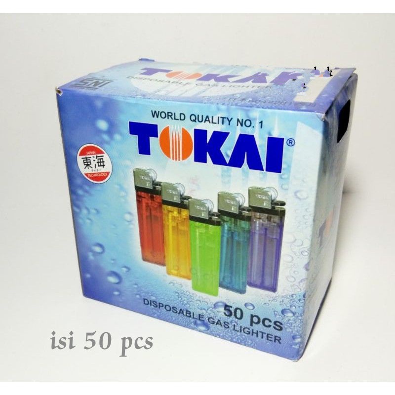 Korek Api Merk Tokai 1pack isi 50pcs