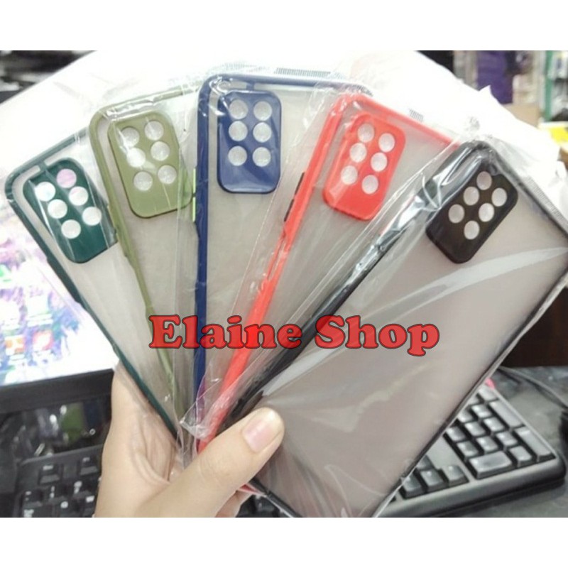 Infinix Note 8  Case Dove Kamera Matte Transparan Fuze Macaron Fine Hole Note 8