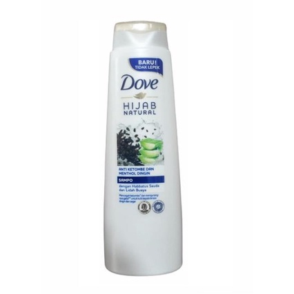 [BPOM] Dove Shampoo Anti Ketombe Dan Gatal Menthol Habbatussauda Aloe Vera 135mL 100%Ori DINGIN SHAM