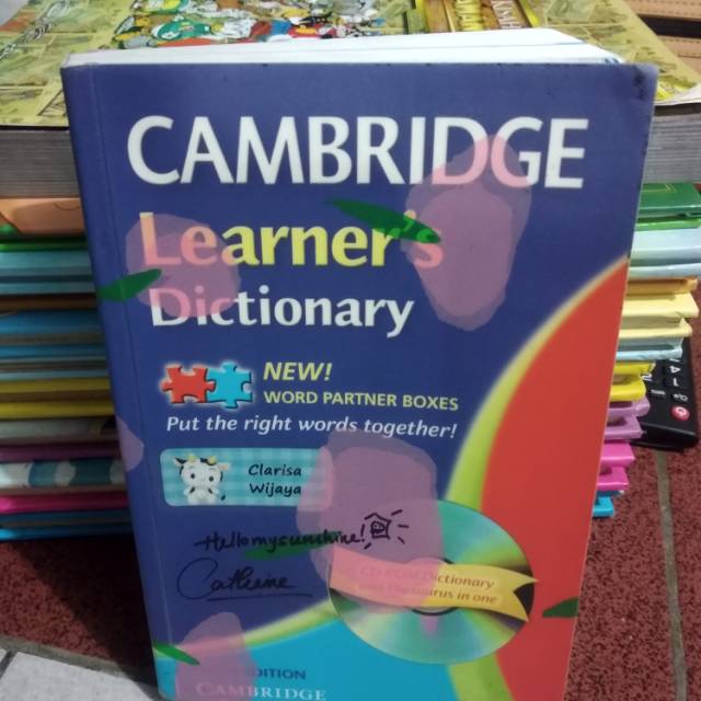 Jual Buku original Cambridge learners dictionary Indonesia