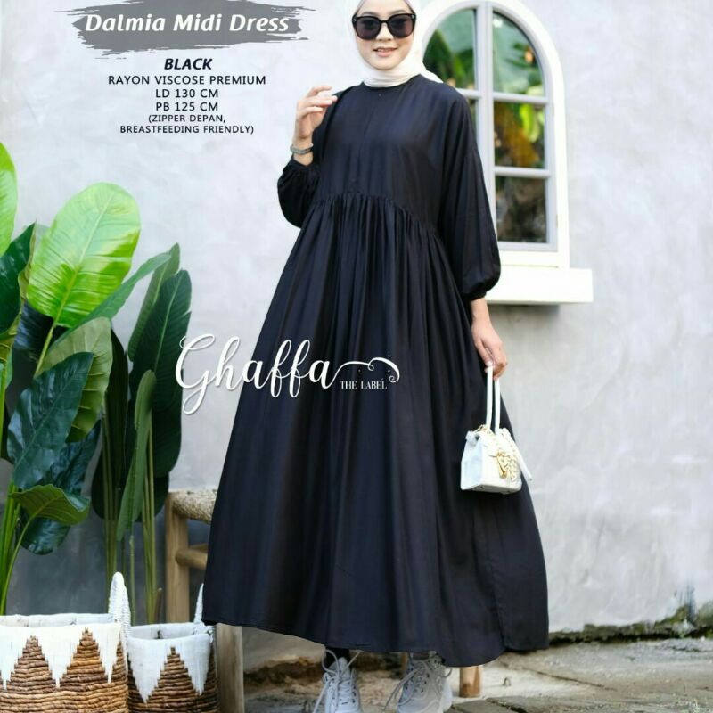 DALMIA Midi Dress Ori by Ghaffa