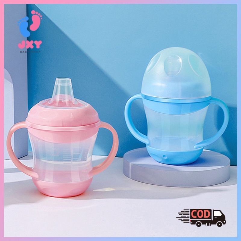 Botol minum bayi/Botol Minum Bayi Gelas Anak Balita 160ML Training Cup Baby BPA Free/Botol minum bayi training cup  L56