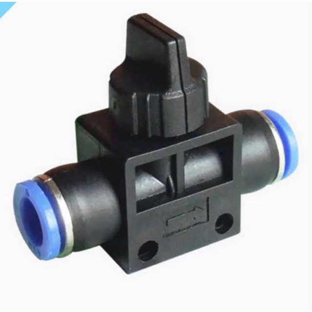 Hand Valve 6 mm - Pneumatic Quick Fitting / Connector