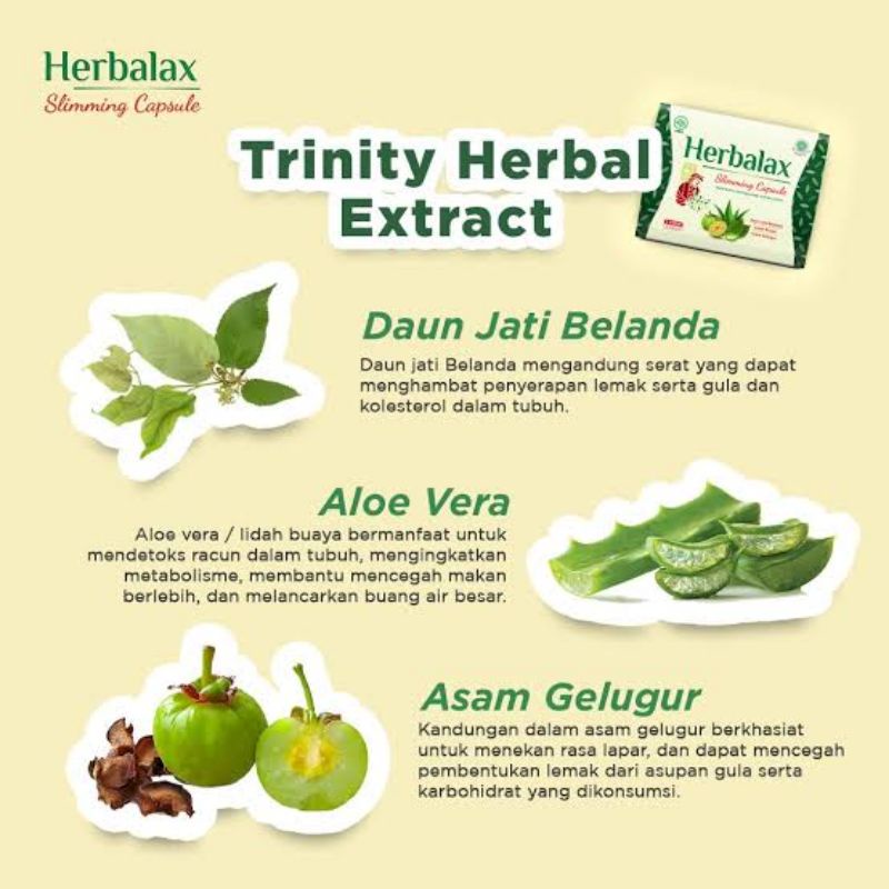 HERBALAX OBAT PELANGSING 4 KAPSUL