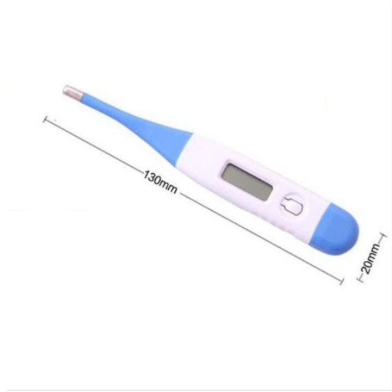 Termometer Digital Putih untuk Mulut Ketiak dan Rectum Thermometer Bayi CBKS LC