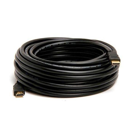 KABEL HDMI To HDMI High Speed High Quality Gold 25 METER-Hitam