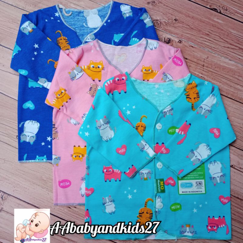 DWPAT 3PC!!!MOMS GIFT BAJU BAYI LENGAN PANJANG FULL PRINTING USIA NEWBORN 0-4BULAN SNI HIGHT QUALITY