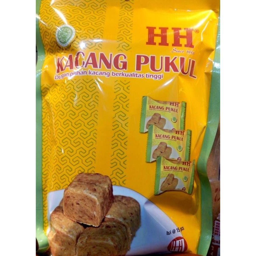 

Kacang Pukul kemasan baru Merek HH Khas Bagansiapiapi Riau