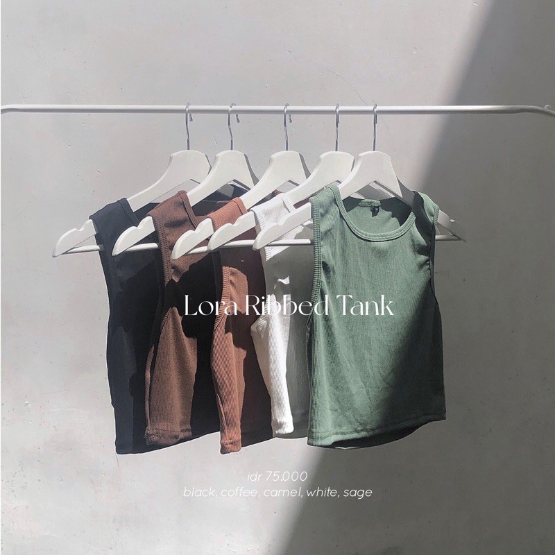 CLOTHIER - Lora Ribbed Tank