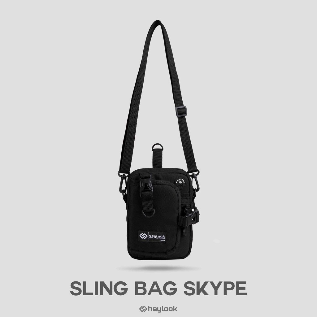 Tas Selempang Skype Premium Pria Tas Slempang Cowok Laki Laki Tas Selempang Pria Murah Gaya Terbaru