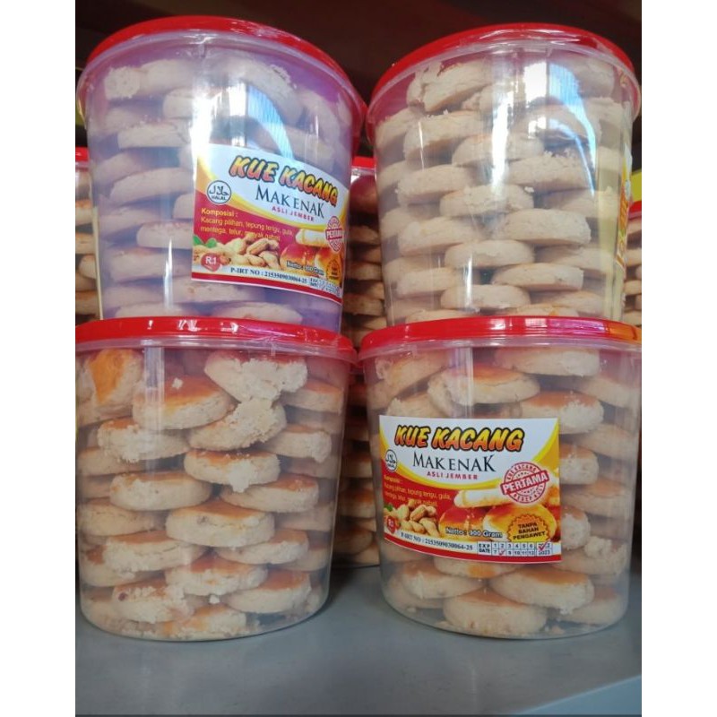 

kue kacang Mak Enak asli Jember