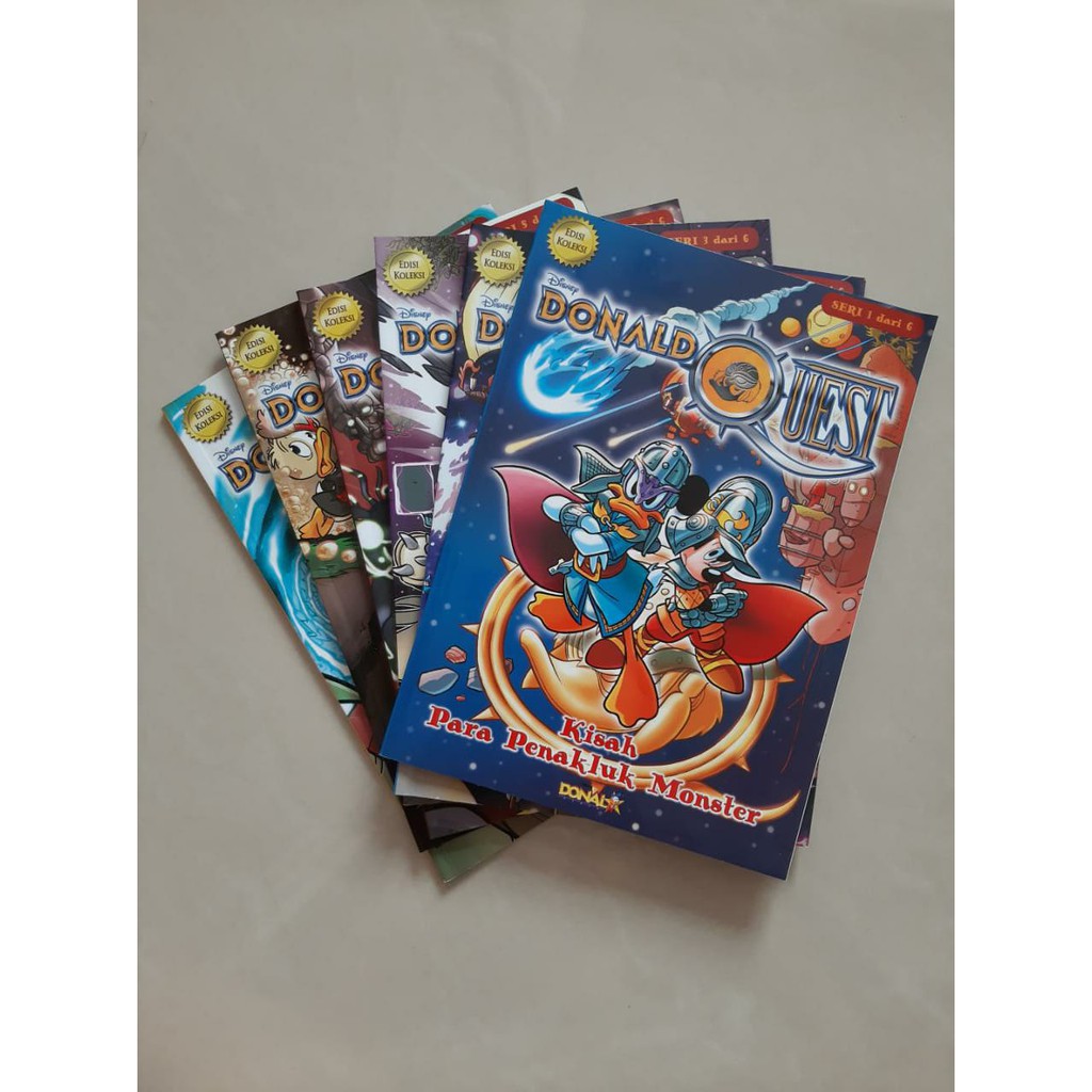 [BUNDLE] [EDISI KOLEKSI] Donald Quest Seri 1-6