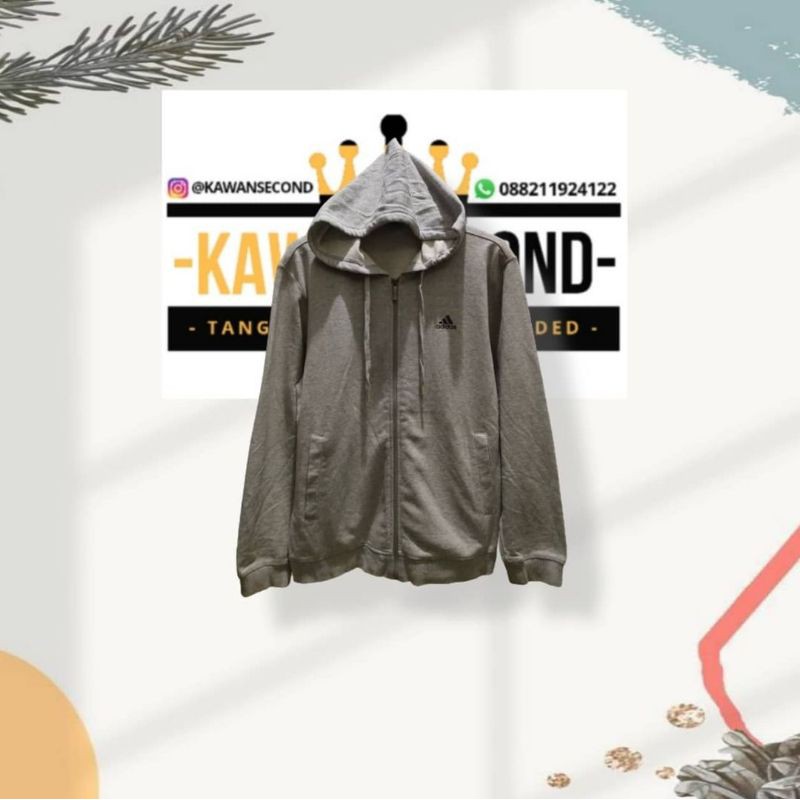 ZIP HOODIE BRANDED SECOND ORIGINAL