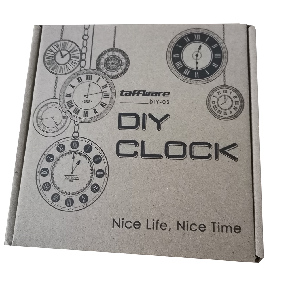 Jam Dinding DIY Giant Wall Clock Quartz Creative Design 30-50cm