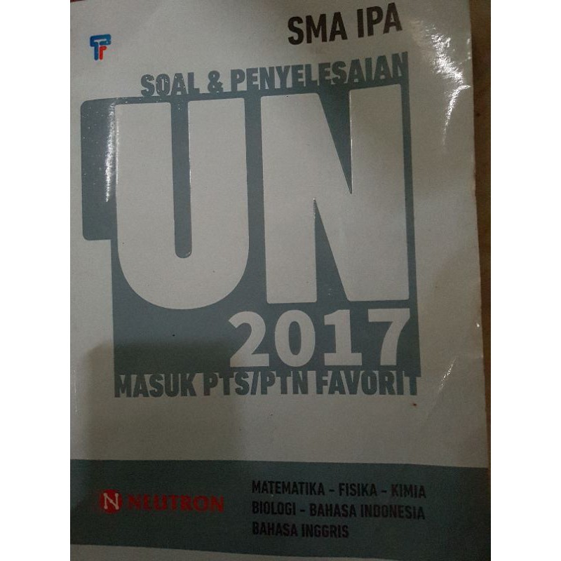 [NEUTRON]  Buku Kumpulan Soal dan Penyelesaian UN 2017