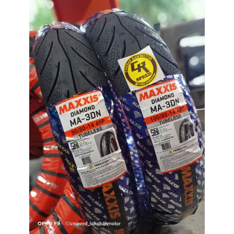 maxxis diamond 90/80-14 & 100/80-14