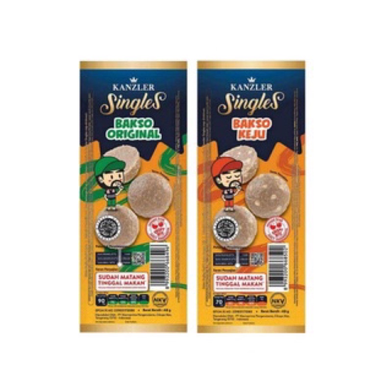 Jual Sosis Kanzler Singles 65gr Original Hot Keju Mini Bakso