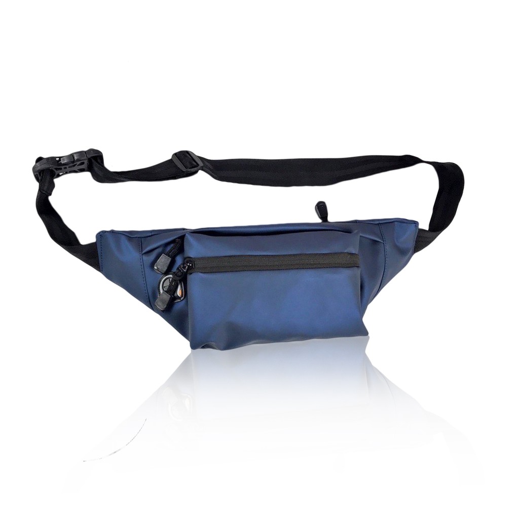 [HOT PRODUK] Waistbag Tas Selempang Pinggang Punggung Pria Wanita Anti Air Waterprof Terbaru - BS