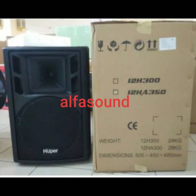 Speaker Aktif Huper 12 HA350 12 inch ORIGINAL 12HA350